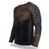 Rashguard Brown belt left side scaled view