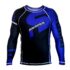 Rashguard blue belt-front side