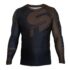 Rashguard brown belt-front side view